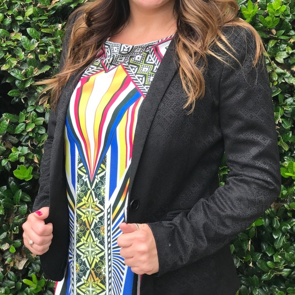 Point Bright Print Sleeveless Shift Dress Size Large - Picture 3 of 16